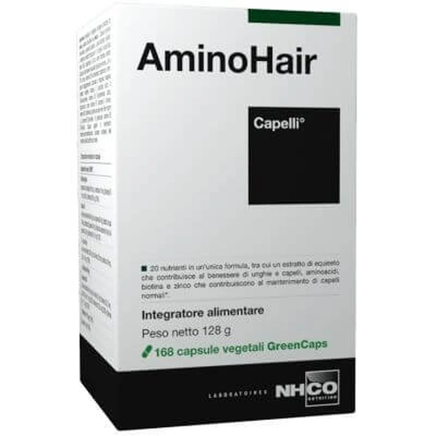 Nhco aminohair 168 cápsulas