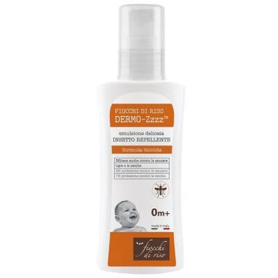 Flocons de riz dermo zzzz émulsion répulsive délicate 0 mois + 100 ml