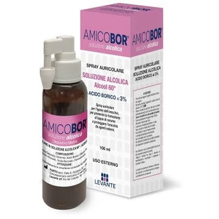 Alkoholische Lösung zur Ohrenspülung amicobor 100 ml