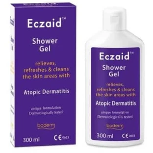 Eczaid gel douche pour nettoyer et apaiser la dermatite atopique 300 ml ce