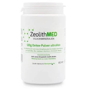 Zeolithmed vulkanische mineralen detox ultrafijn poeder 120 g
