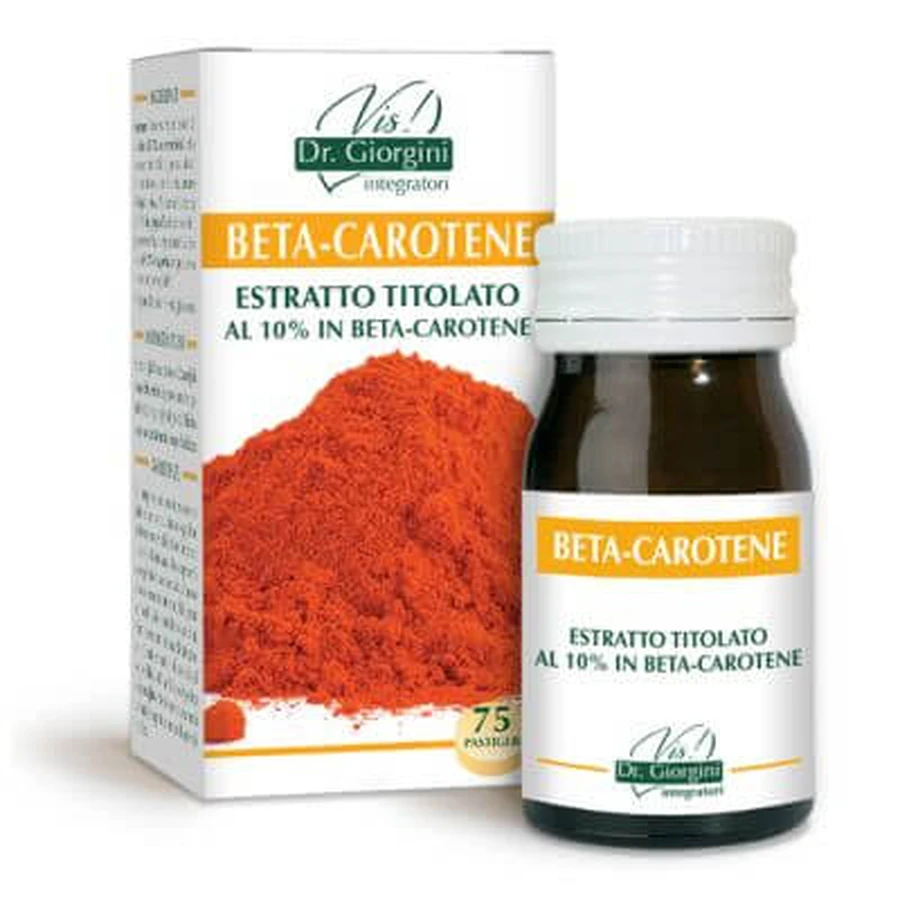 Beta-carotene titrated extract 75 tablets