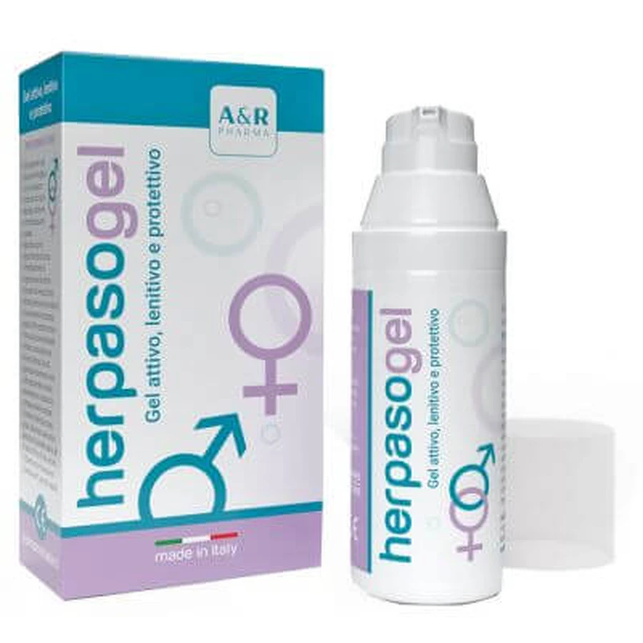 Herpasogel soothing active protective soothing gel 50 ml