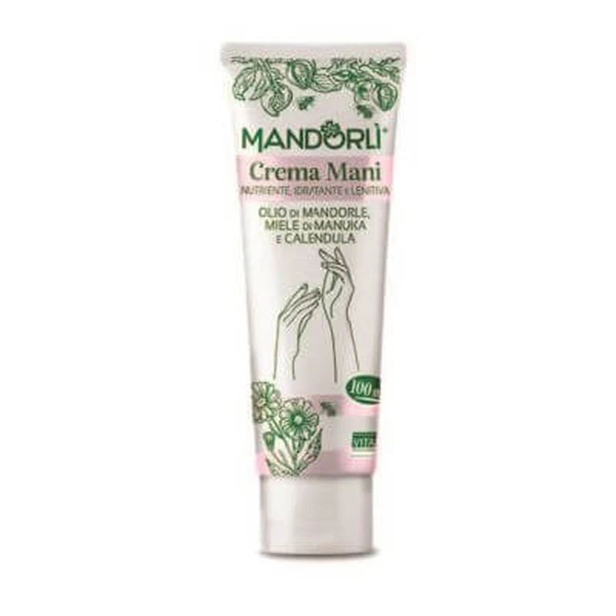 Almonds nourishing moisturizing and soothing hand cream 100 ml