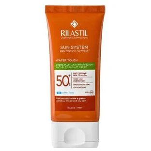 Rilastil sun system water touch fluid spf50+ 50 ml nieuwe formulering