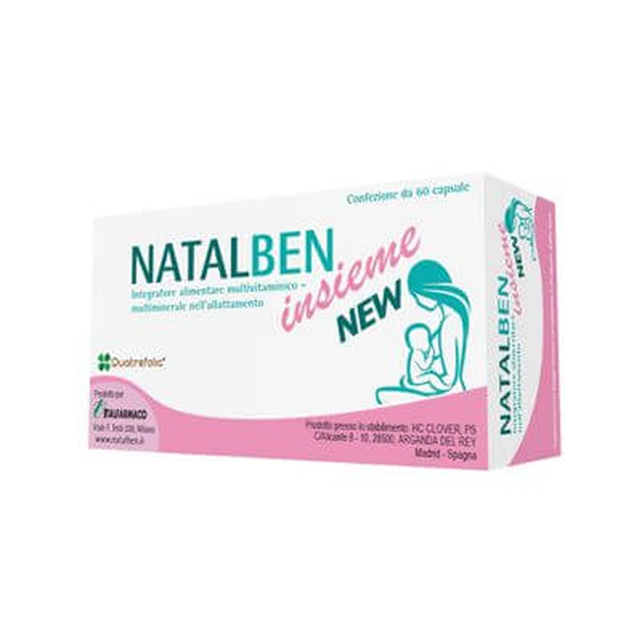 Natalben samen nieuw 60 capsules
