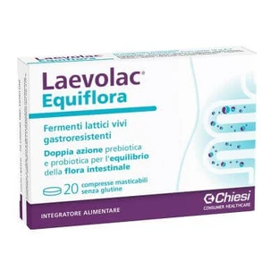 Laevolac equiflora 20 comprimidos