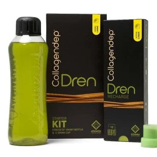 Collagendep dren Zitrone Starter Kit 12 Stück + 1 Flasche