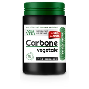 Sanavita Carbón vegetal 60 comprimidos