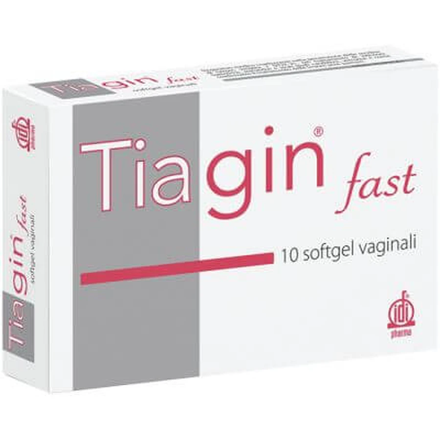 Tiagin fast 10 vaginal softgel capsules