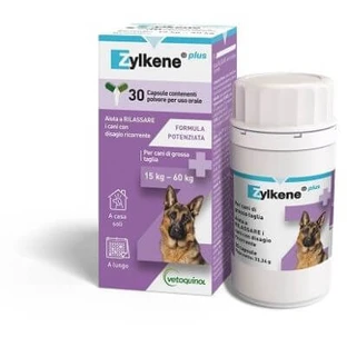Zylkene plus perros 15-60 kg 30 cápsulas