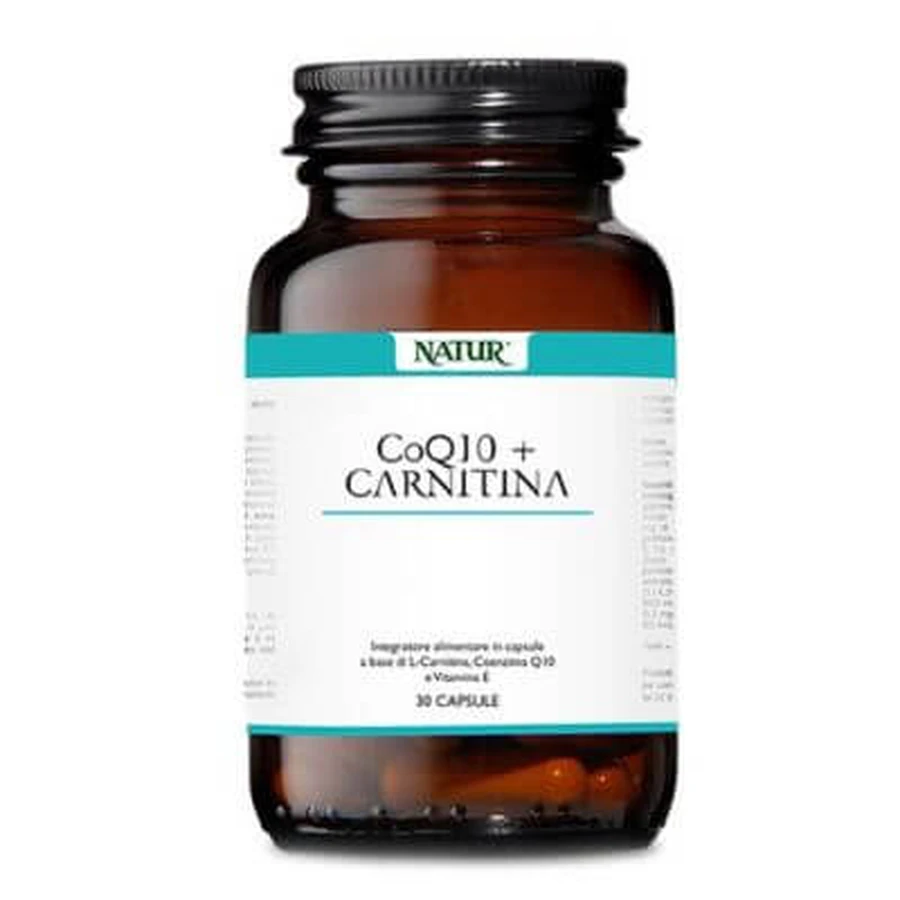 Coq10+carnitine 30 capsules