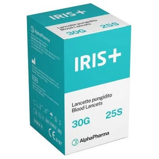 iris+ 30 kaliber lancetten 25 stuks