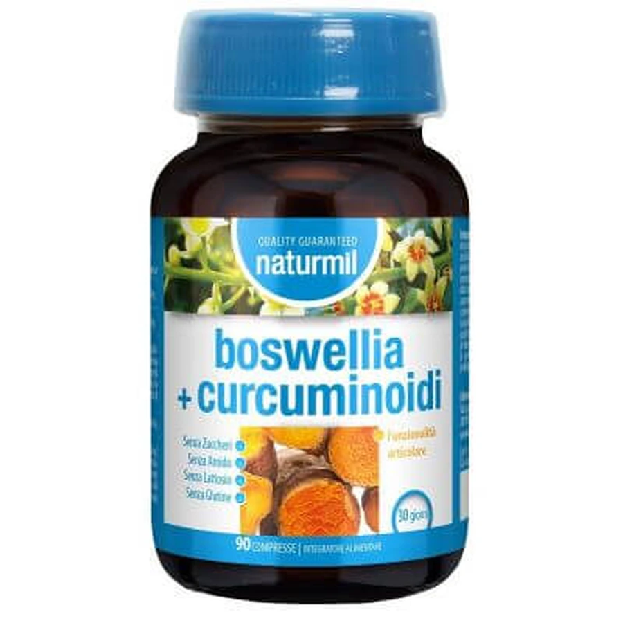Naturmil boswellia+curcuminoide 90 comprimate