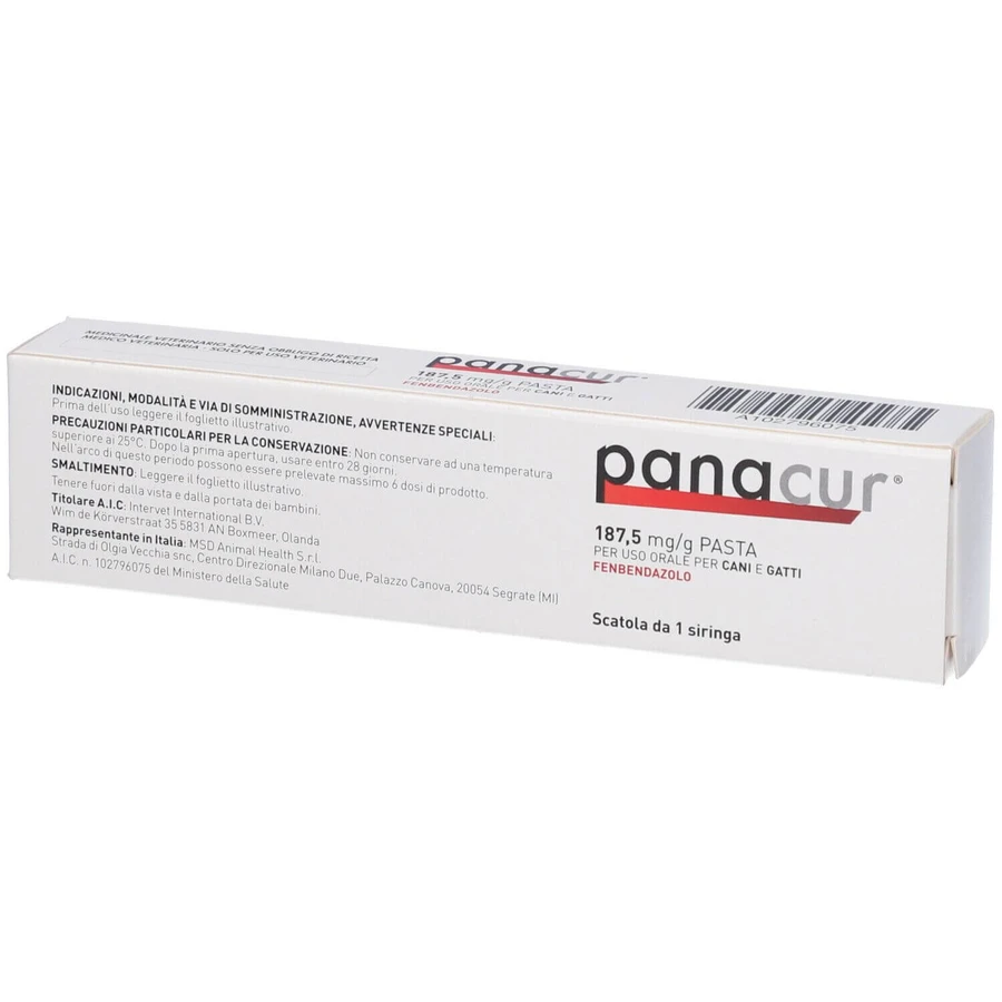 PANACUR 187,5 MG/G PASTE FÜR HUNDE UND KATZEN
