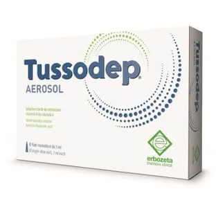 Tussodep aérosol 10 flacons de 3 ml