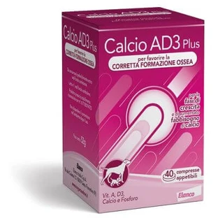 Calcium ad3 plus 40 palatable tablets