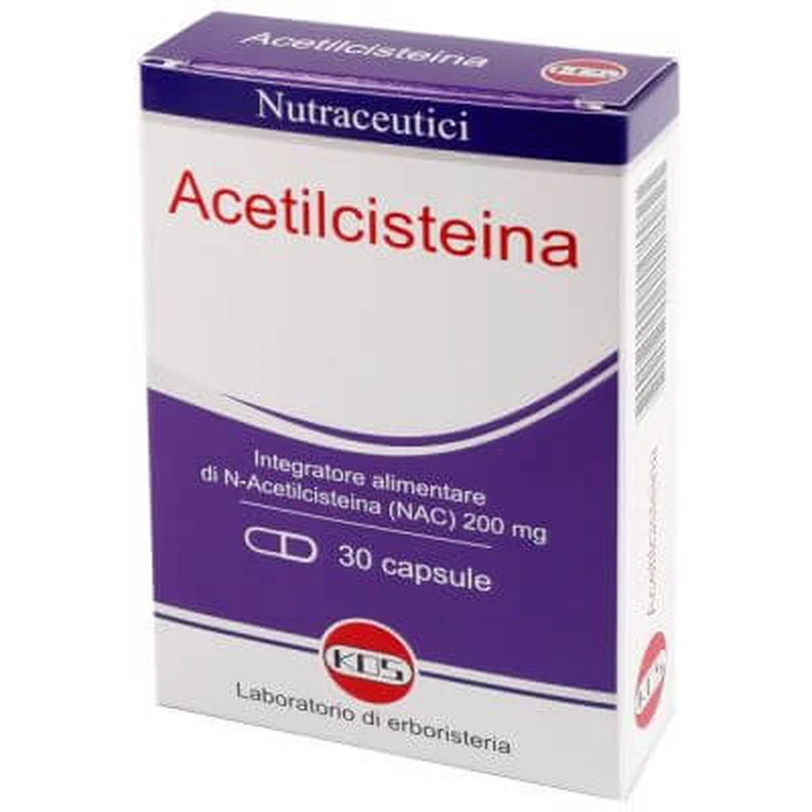 Acetylcystein 30 Kapseln 6 g