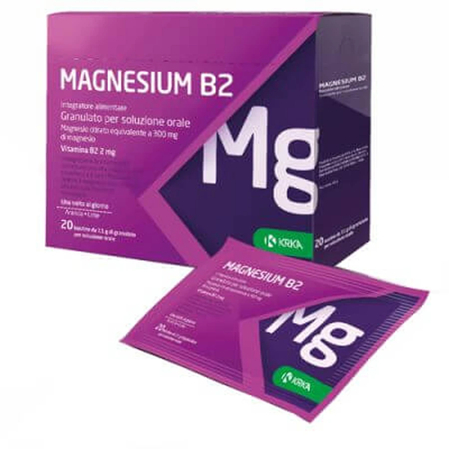 Magnésium b2 300/2mg 20 sachets