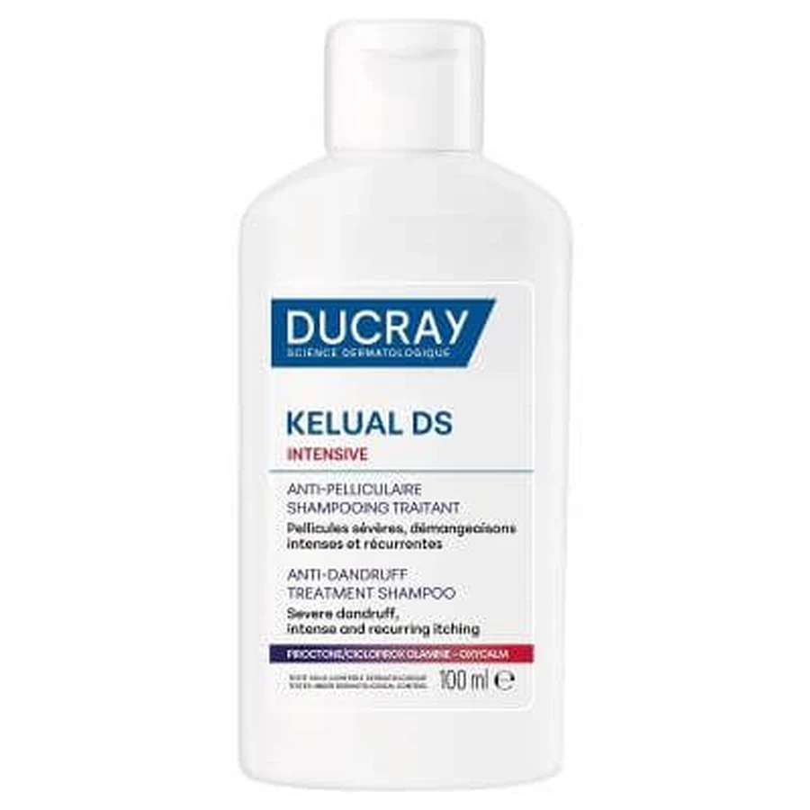 Ducray kelual ds shampooing antipelliculaire intensif 100 ml