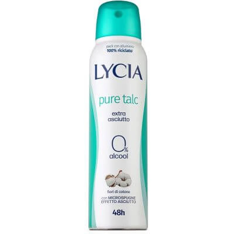 Talco puro Lycia spray 150 ml