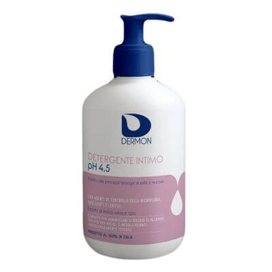 Dermon intimate cleanser for frequent use ph 4.5 500 ml