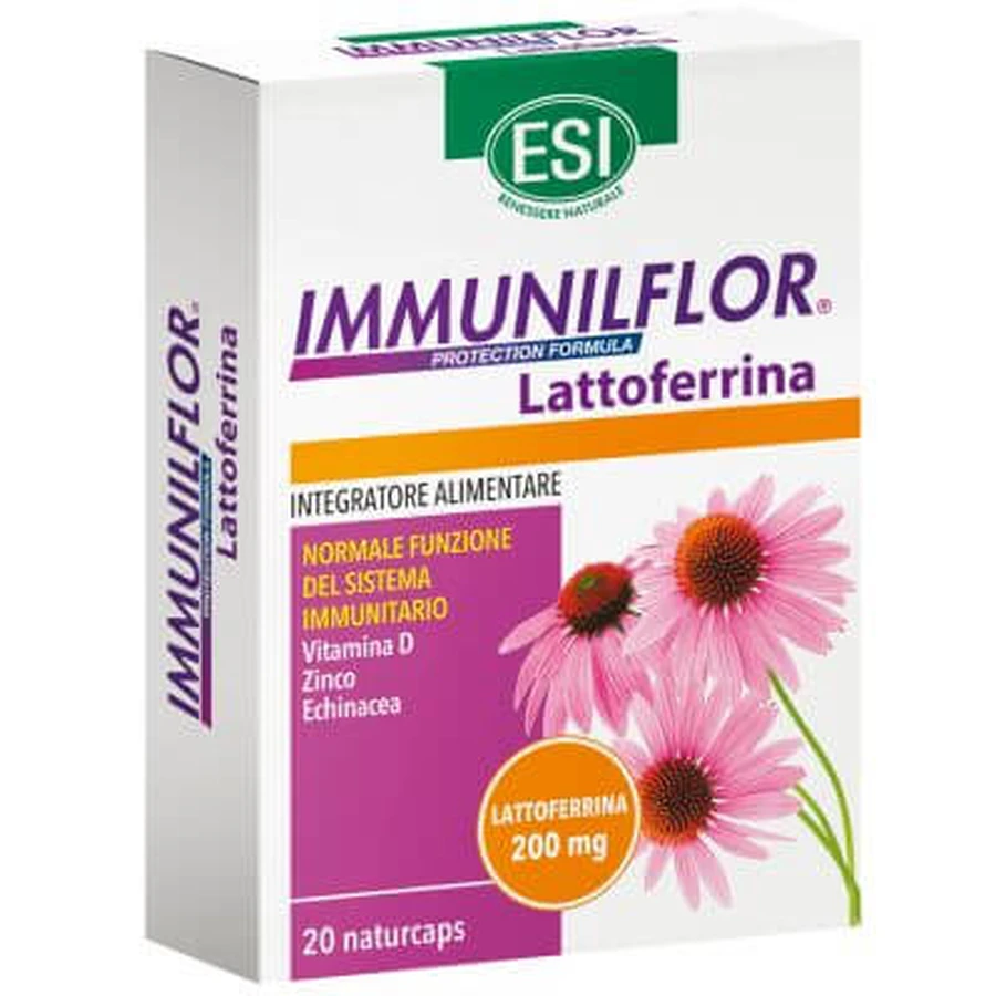Esi immunilflor lactoferrina 20 naturcaps
