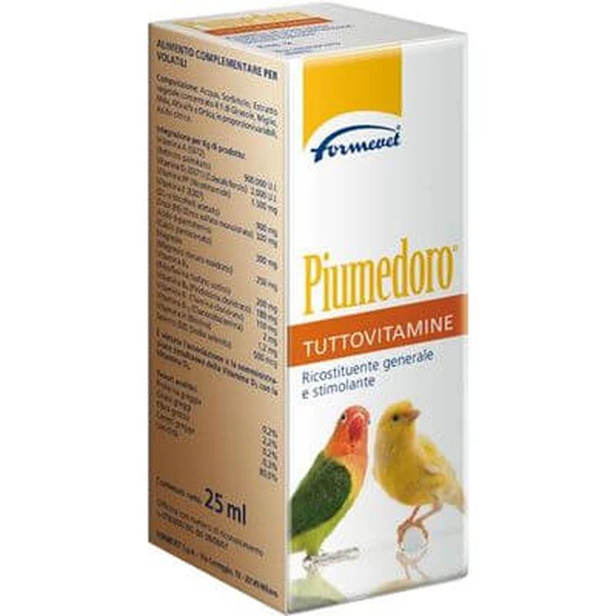 Piumedoro allvitamins bottle 25 ml