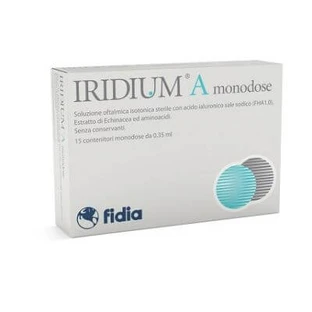 Iridium a colirio monodosis 15 viales 0,35 ml