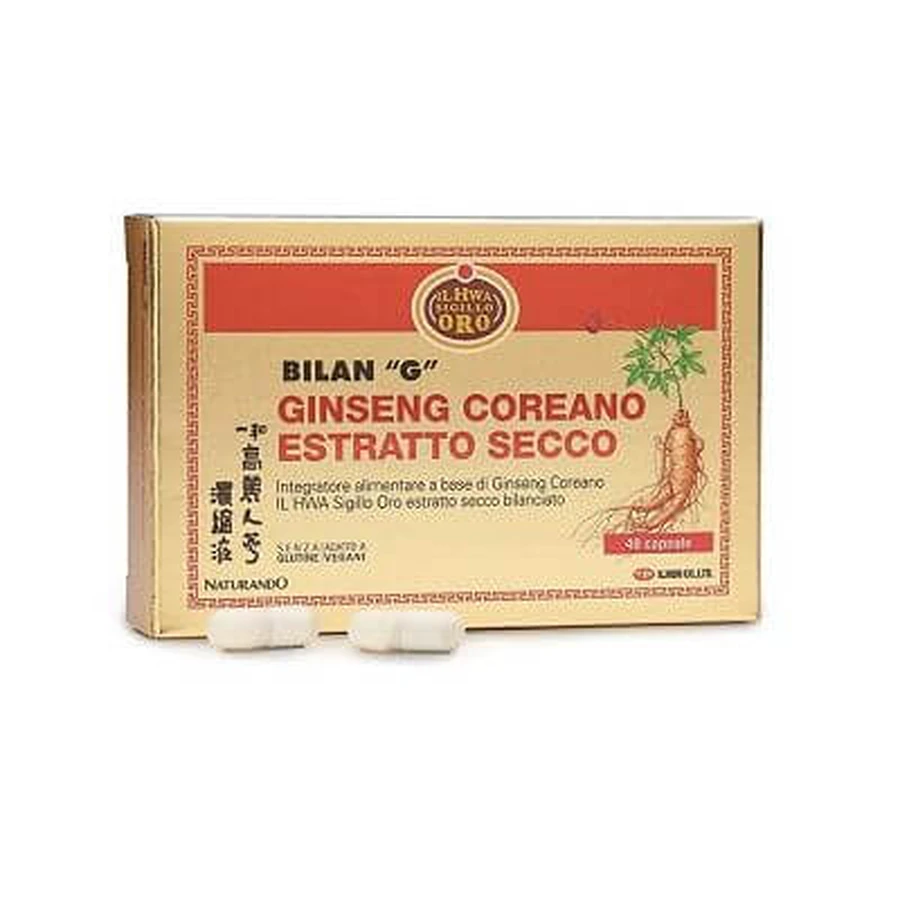 Ginseng bilan-g 40 capsules