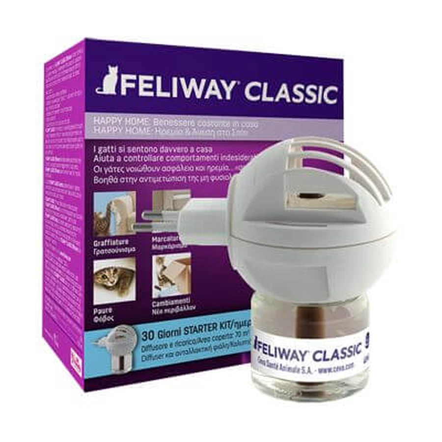 Feliway classic diffuser + refill 48 ml