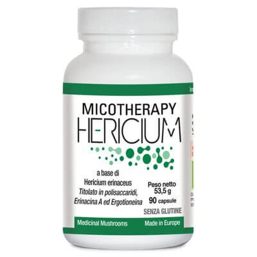 Microterapia hericium 90 cápsulas frasco 53,50 g