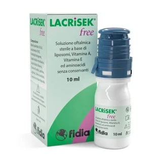 Lacrisek vrij conserveermiddel-vrije oftalmologische oplossing 10 ml