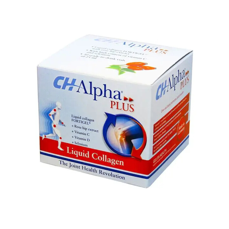 Liquid Collagen Ch Alpha Plus, 30 drinkable vials, Gelita Health