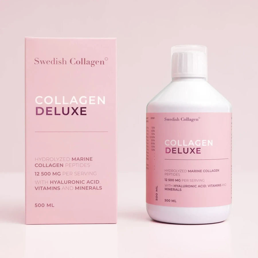 Colágeno Hidrolizado Líquido Marino Deluxe 12.500 mg, 500 ml, Swedish Nutra