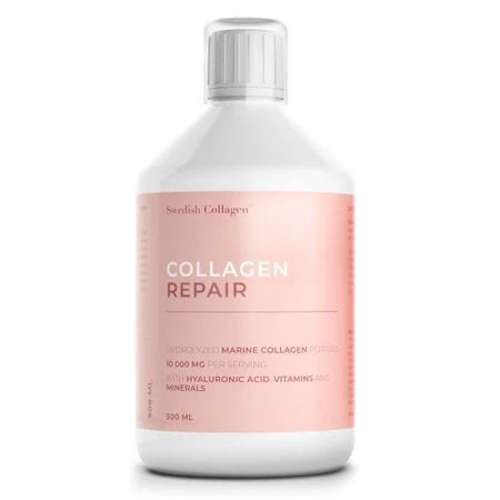Swedish Collagen - Collagen Repair 500 ml flüssiges Kollagen, 10.000 mg Meereskollagen 