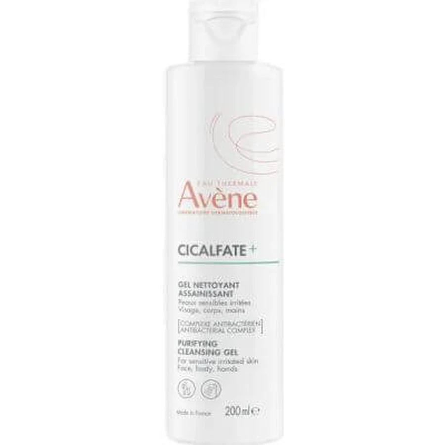 Avene cicalfate+ cleansing gel 200 ml