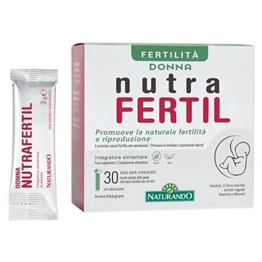 Nutrafertil voor vrouwen 30 stickverpakkingen
