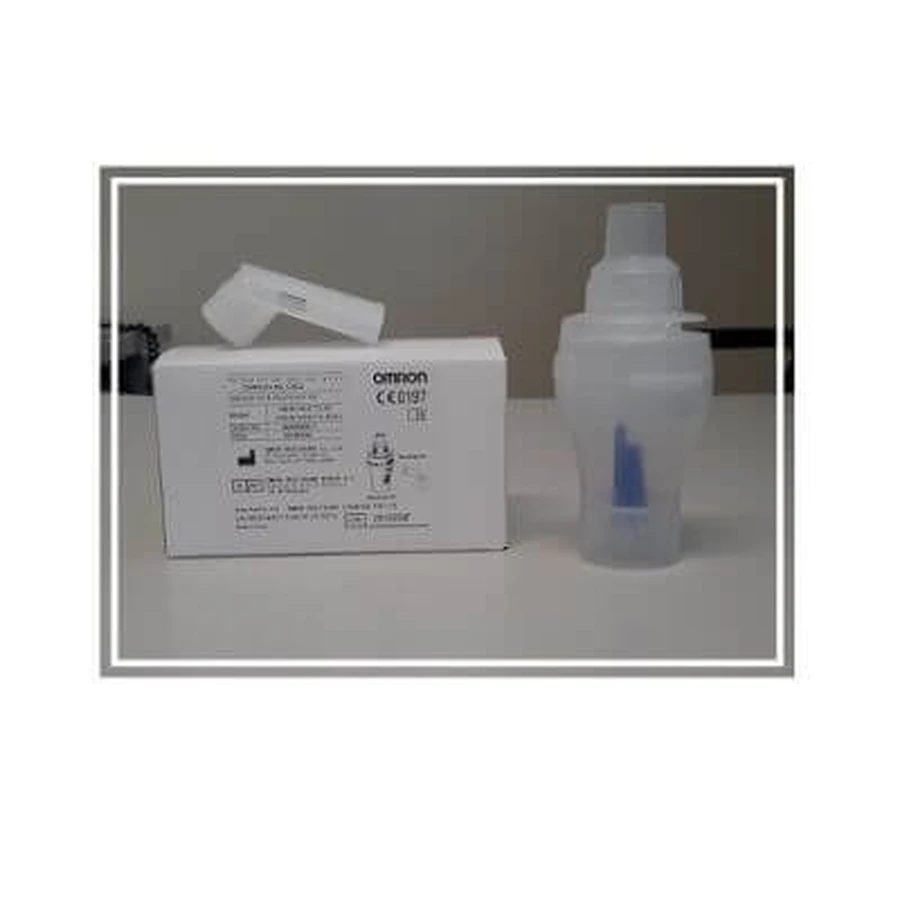 Omron comp air c802 vernevelaarset met injectieflacon en mondstuk