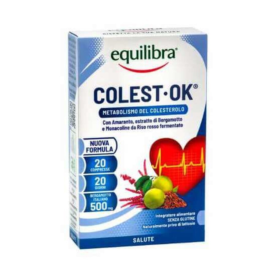 Acquista COLEST OK® EQUILIBRA® 20 Compresse COLEST OK® EQUILIBRA® 20 Compresse