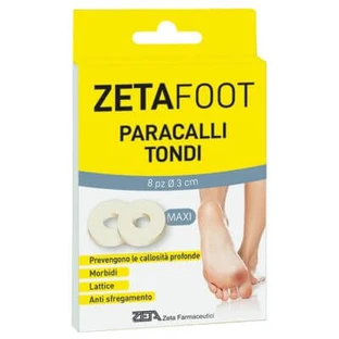 Zetafoot paracallo groot rond latex 8 stuks