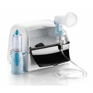 Nebula Modular Aerosol System with m2000 ampoule + mask + Rhinowash nasal solution for inhalation therapy