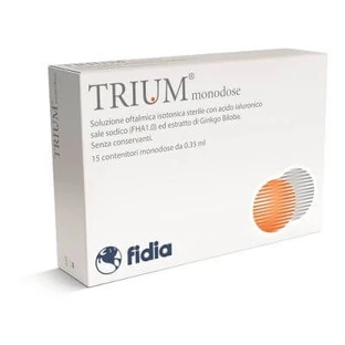 Trium colirio monodosis 15 viales