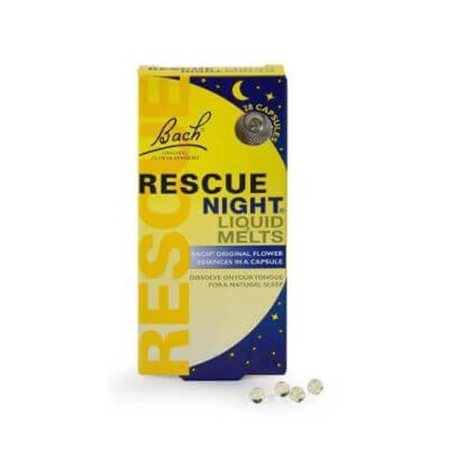 Rescue night liquid melts sans alcool 28 gélules