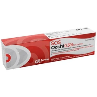 Dexpanthenol ophthalmic lubricating gel 5% eye sauce 0.5% 10 g