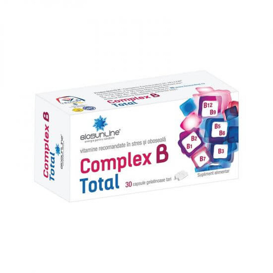 Complex B Total, 30 capsules, Helcor
