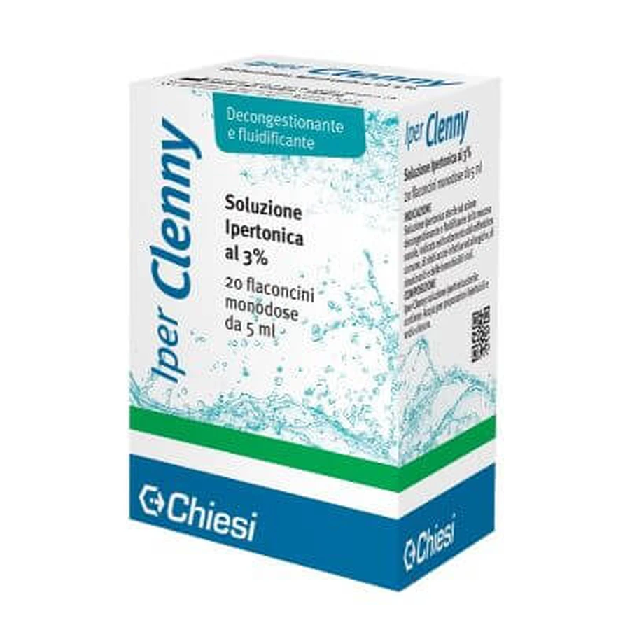 Hyper Clenny hypertonic solution single dose 20 vials 5 ml