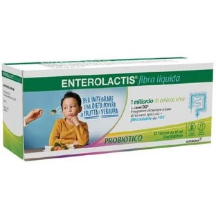 Enterolactis liquid fiber 12 vials x 10 ml