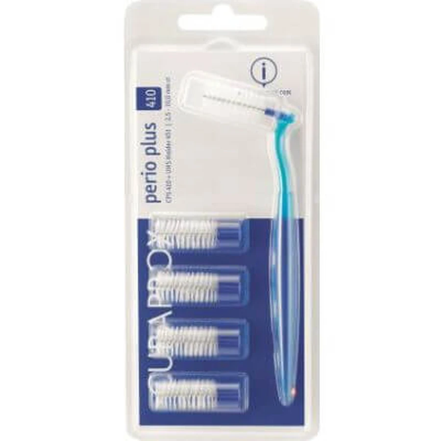 Curaprox perio cps 410 with 5 brushes + holder
