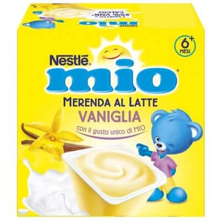 Snack de vainilla Mio 4 x 100 g